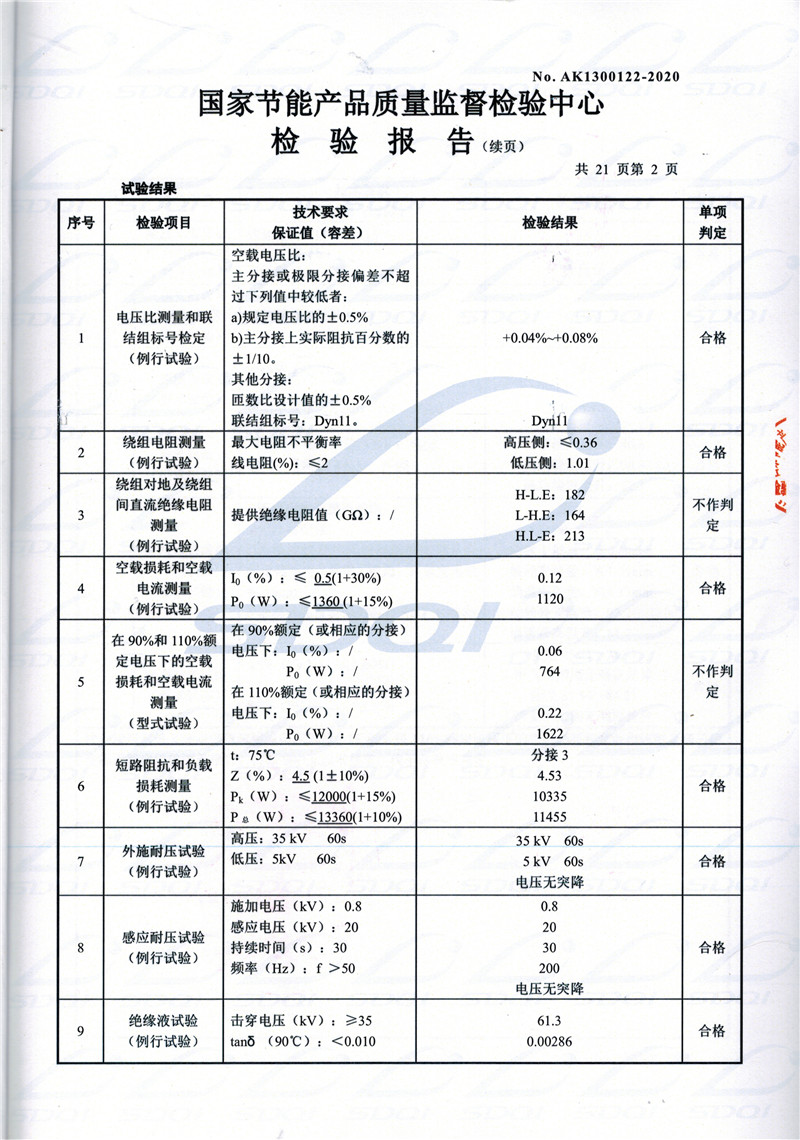 高低压试验报告-S11-1250新邱新邱新邱油浸式变压器-2.jpg
